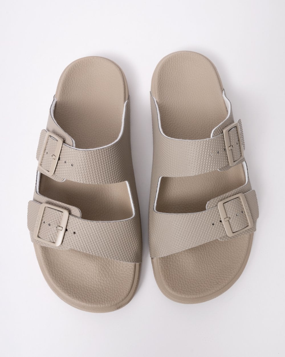 BOSS Orange Surfley Mens Twin-Strap Sandals - Light Beige 275