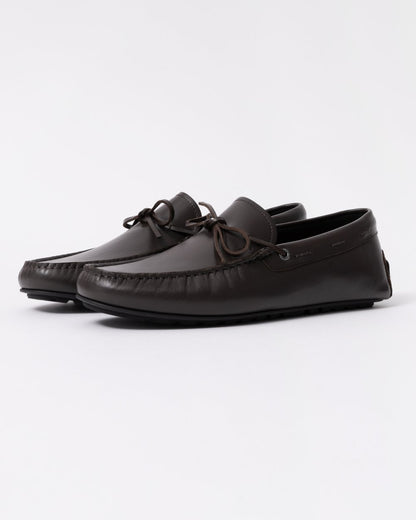 BOSS Orange Noel Mens Italian Leather Driving Moccasins