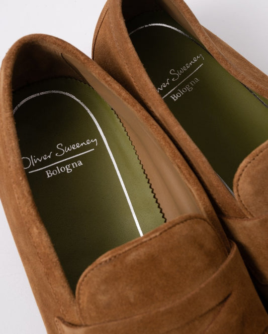Oliver Sweeney Keyworth Suede Mens Loafers - Whiskey