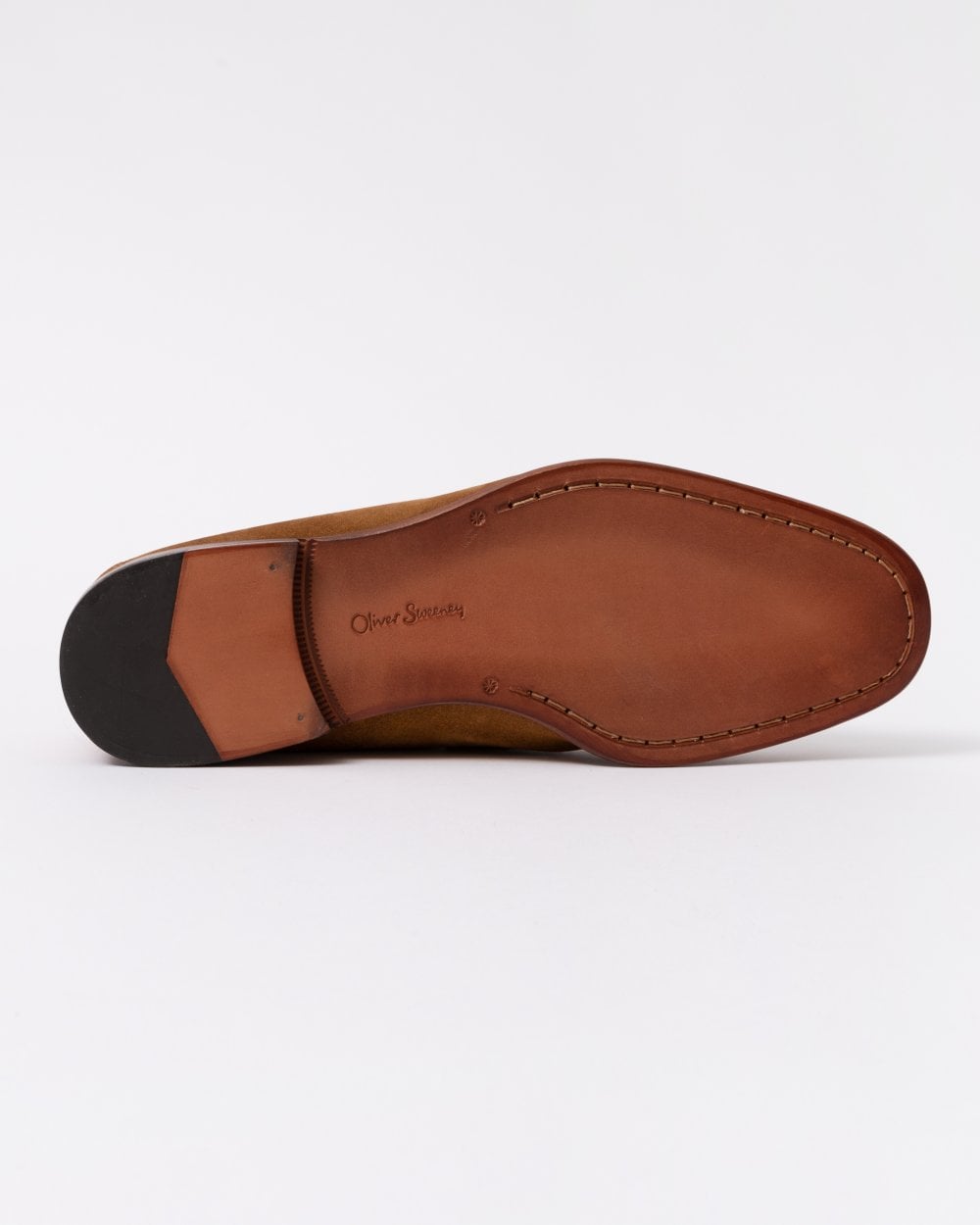 Oliver Sweeney Keyworth Suede Mens Loafers - Whiskey