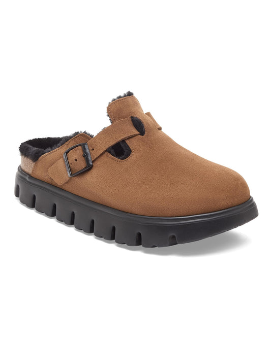 Birkenstock Papillio Boston Chunky Shearling Womens Clogs