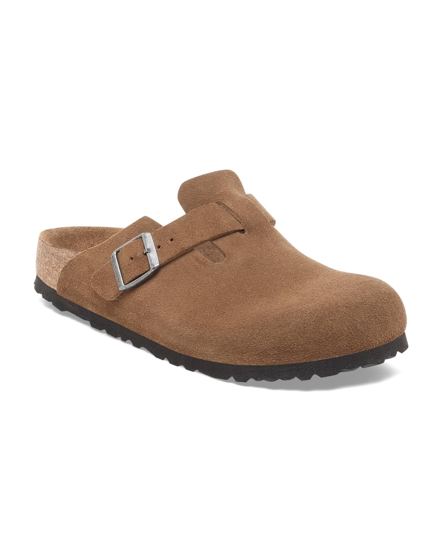 Birkenstock Boston Soft Footbed Womens Suede Clogs
