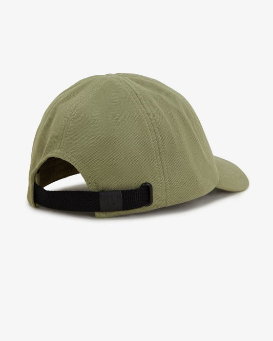 Fred Perry Classic Piqué Cap - Olive Mint/Night Green Y64