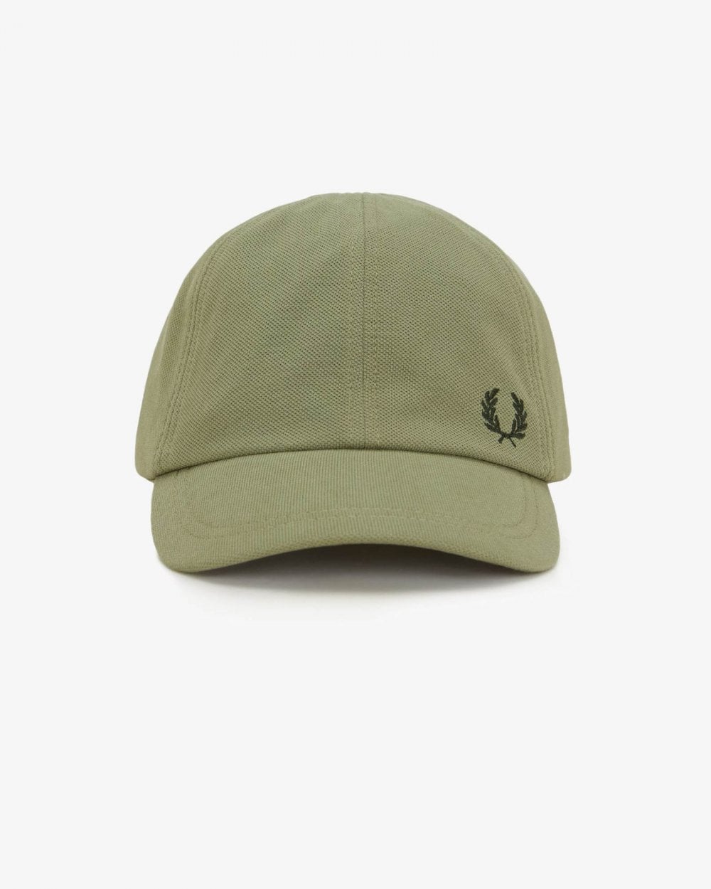 Fred Perry Classic Piqué Cap - Olive Mint/Night Green Y64
