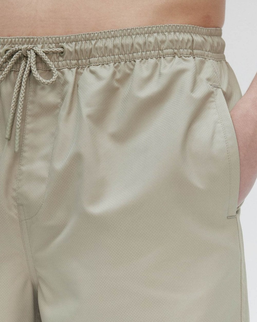 Fred Perry Mens Classic Swim Shorts - Warm Grey/Black V76