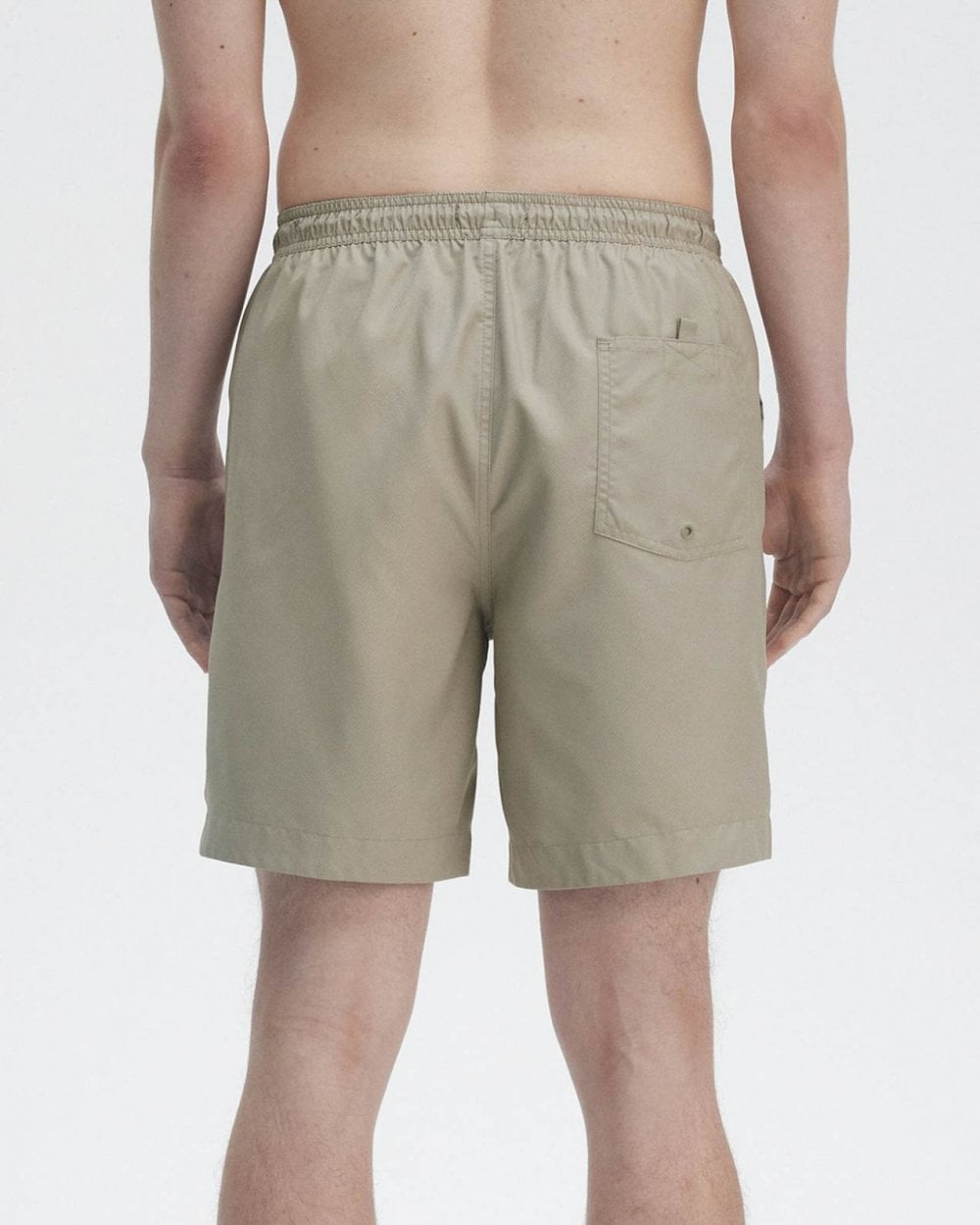 Fred Perry Mens Classic Swim Shorts - Warm Grey/Black V76
