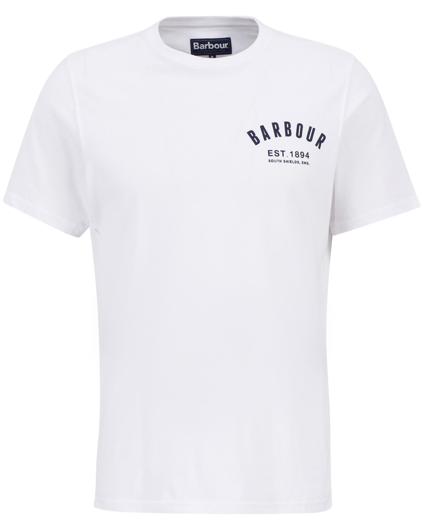 Barbour Preppy Mens T-Shirt - White