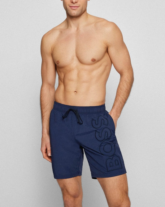 BOSS Orange Whale Mens Swim Shorts NOS - Navy 413