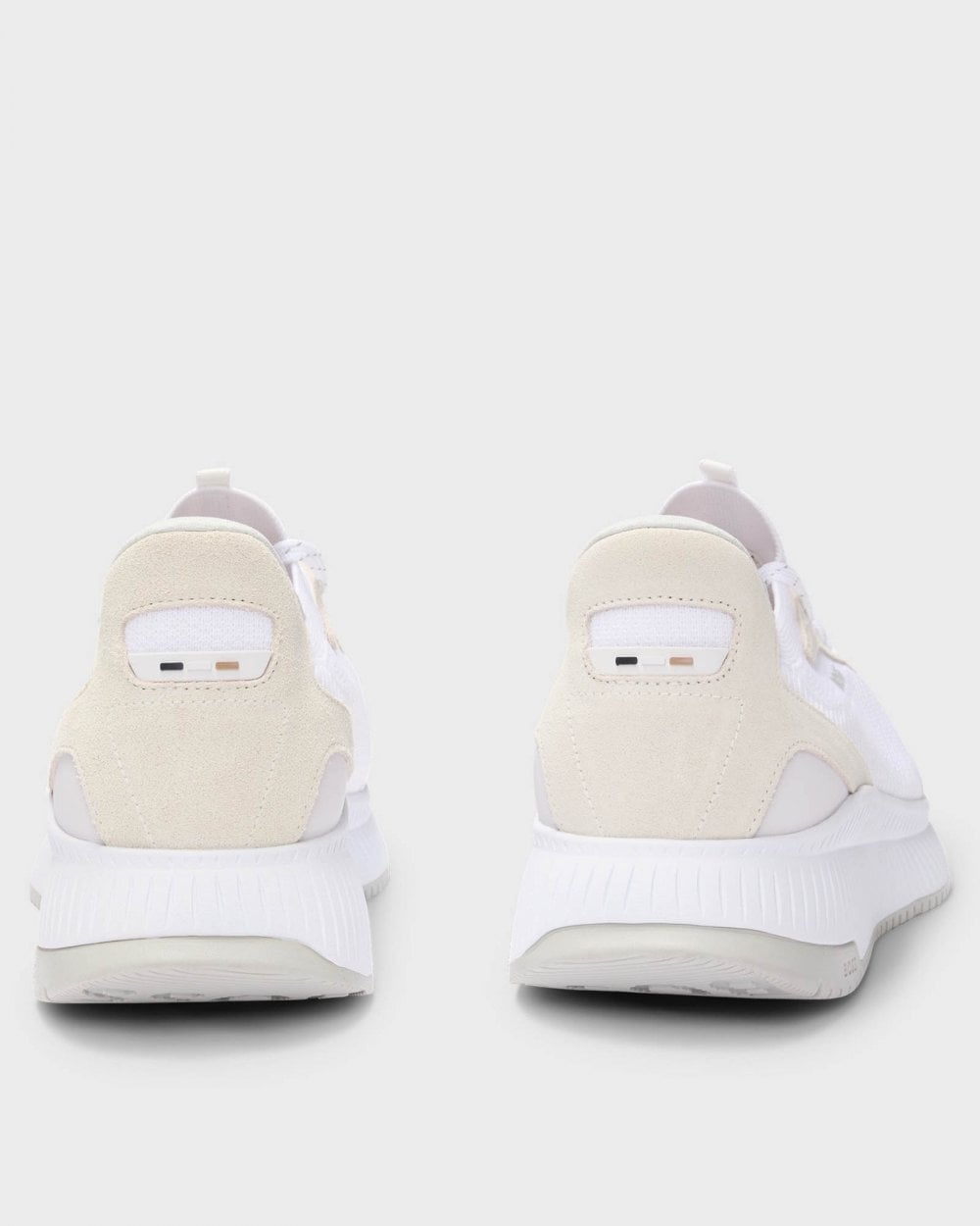 BOSS Orange TTNM EVO Mens Trainers with Knitted Uppers - White 100