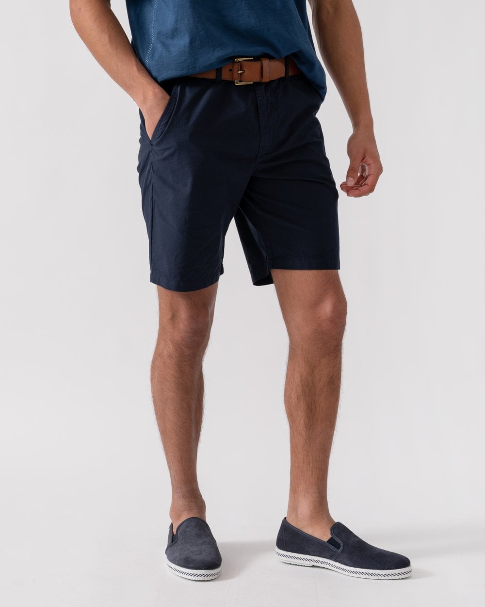 PS Paul Smith Mens Shorts M2R-035R-P21477 - 49 Very Dark Navy