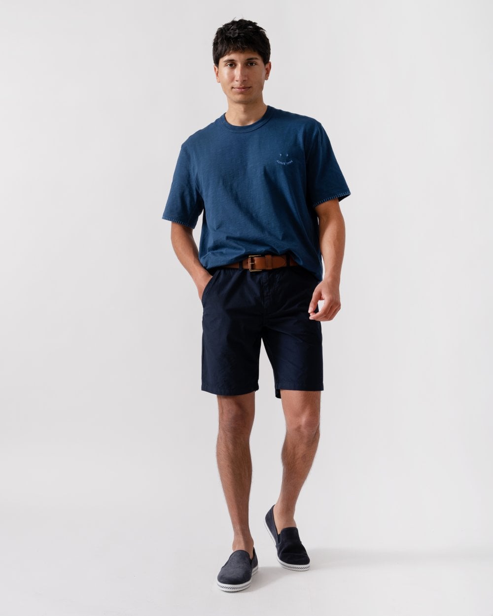 PS Paul Smith Mens Shorts M2R-035R-P21477 - 49 Very Dark Navy