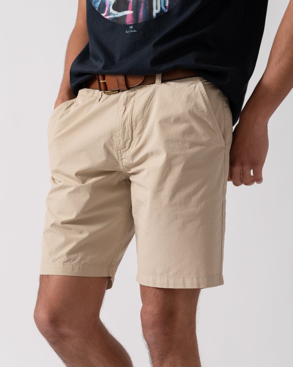 PS Paul Smith Mens Shorts M2R-035R-P21477 - 61 Medium Beige