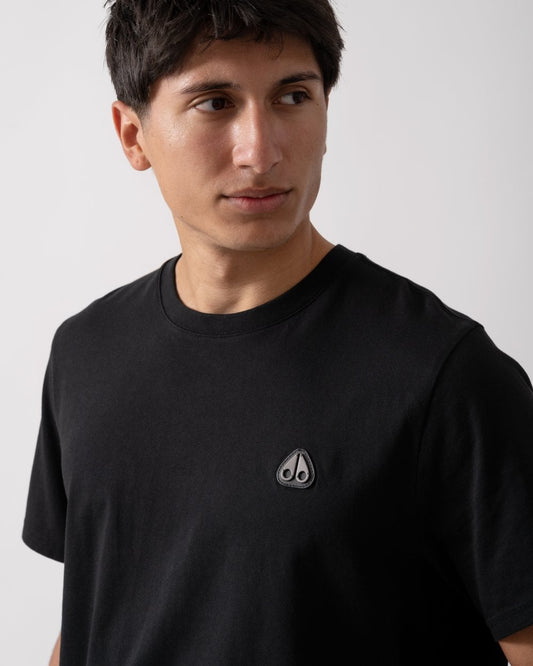 Moose Knuckles Crescent Mens T-Shirt - Black 292