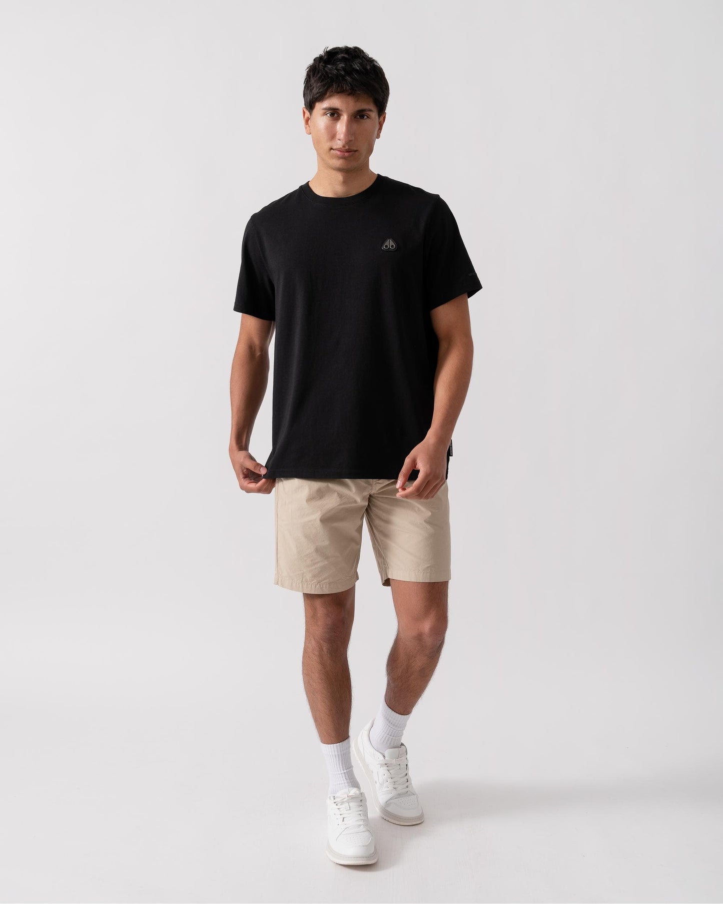 Moose Knuckles Crescent Mens T-Shirt - Black 292