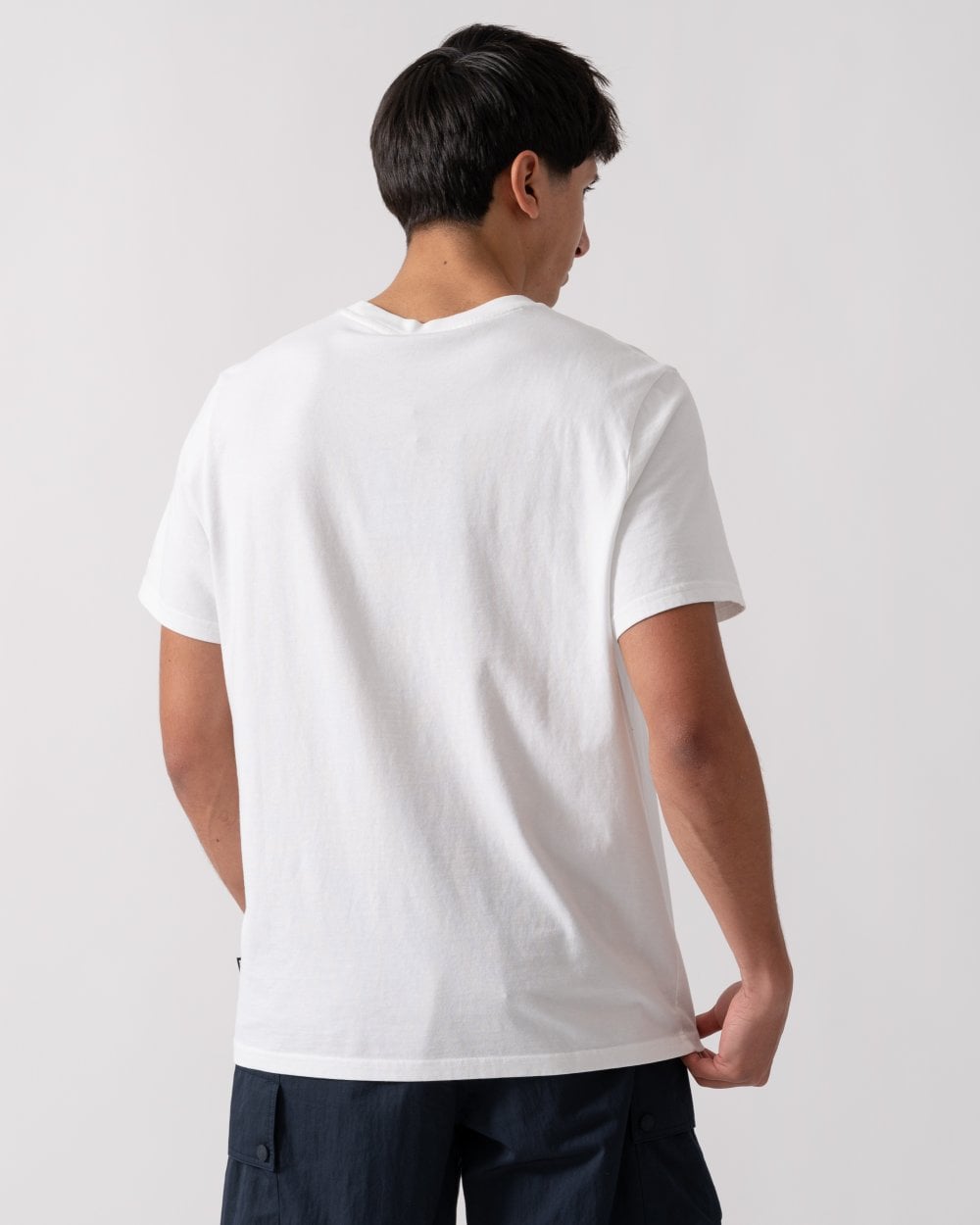 Moose Knuckles Crescent Mens T-Shirt - White 160