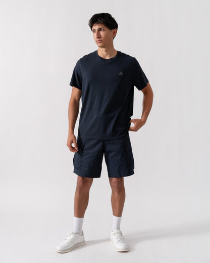 Moose Knuckles Crescent Mens T-Shirt - Navy 833