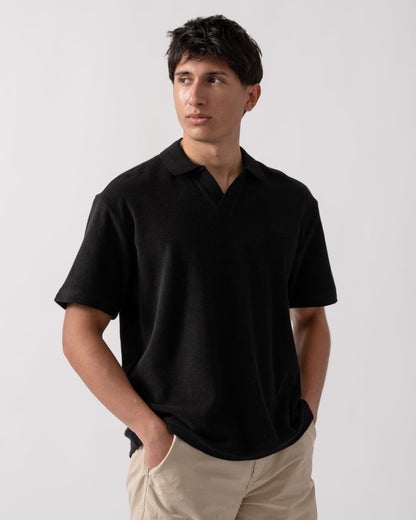 BOSS Orange Doubletowel Mens Polo Shirt