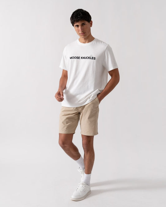 Moose Knuckles Conway Mens T-Shirt - Milky Way 891
