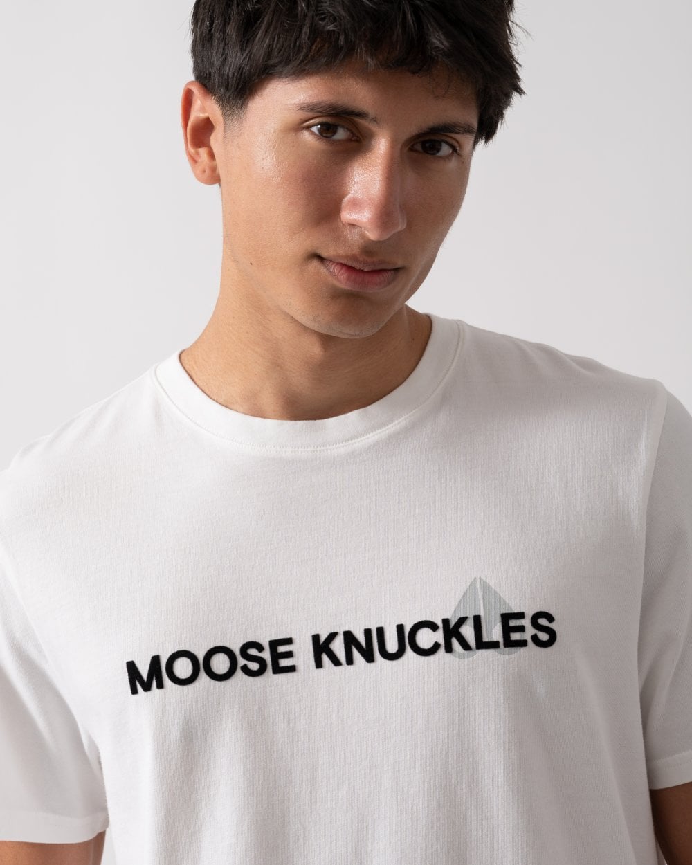 Moose Knuckles Conway Mens T-Shirt - Milky Way 891