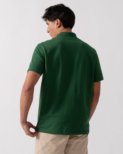 Lacoste Short Sleeved Mens Polo Shirt - Green 132