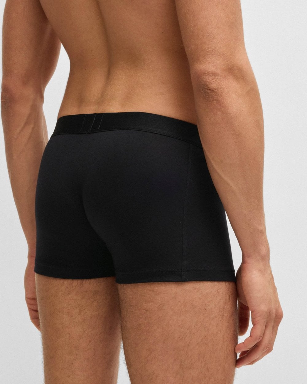 BOSS Orange BOSS Orange 3-Pack Mens Stretch-Cotton Trunks with Logo Waistbands NOS