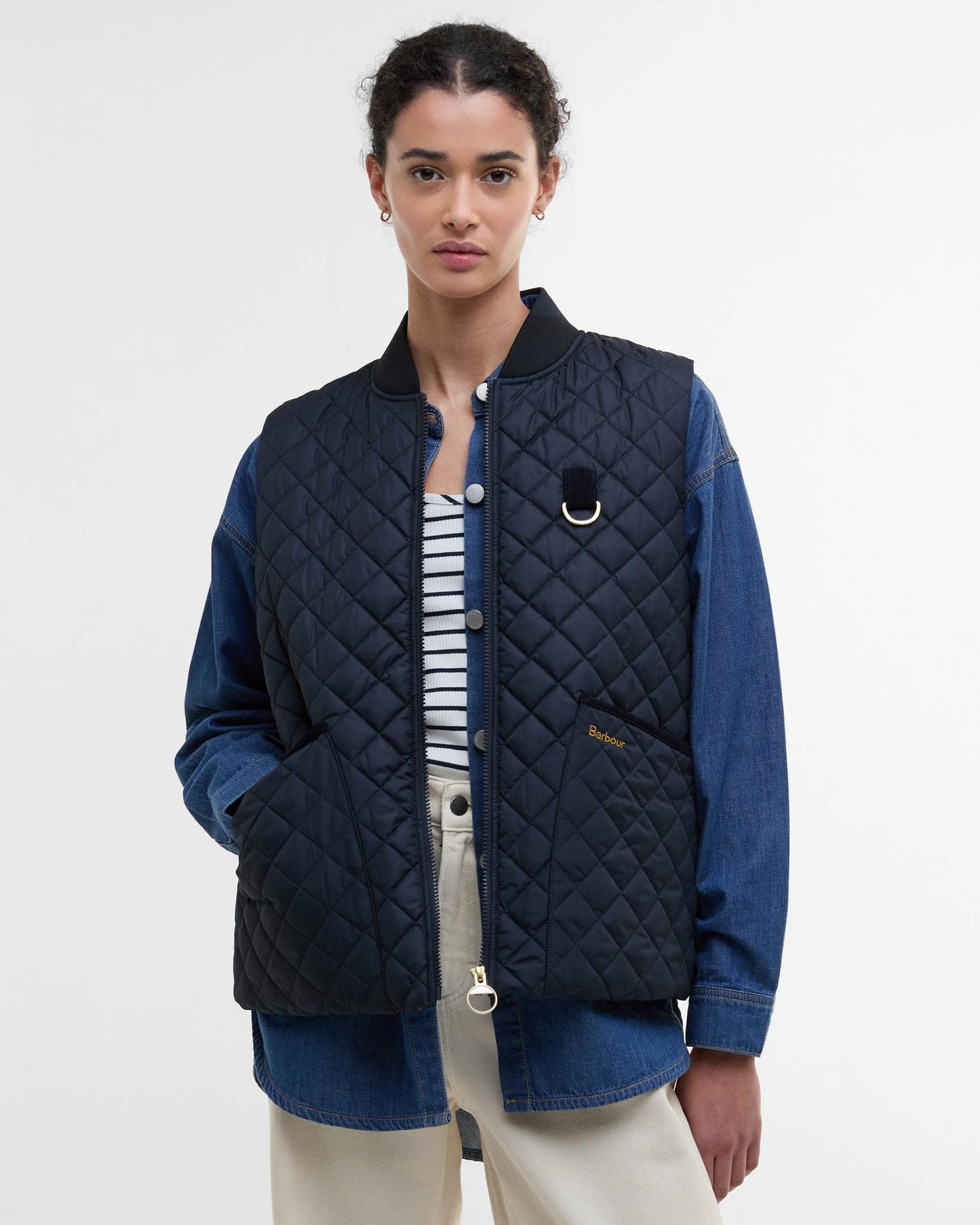 Barbour Rosalie Womens Gilet - Dark Navy