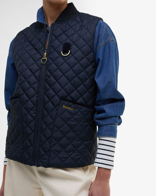 Barbour Rosalie Womens Gilet - Dark Navy