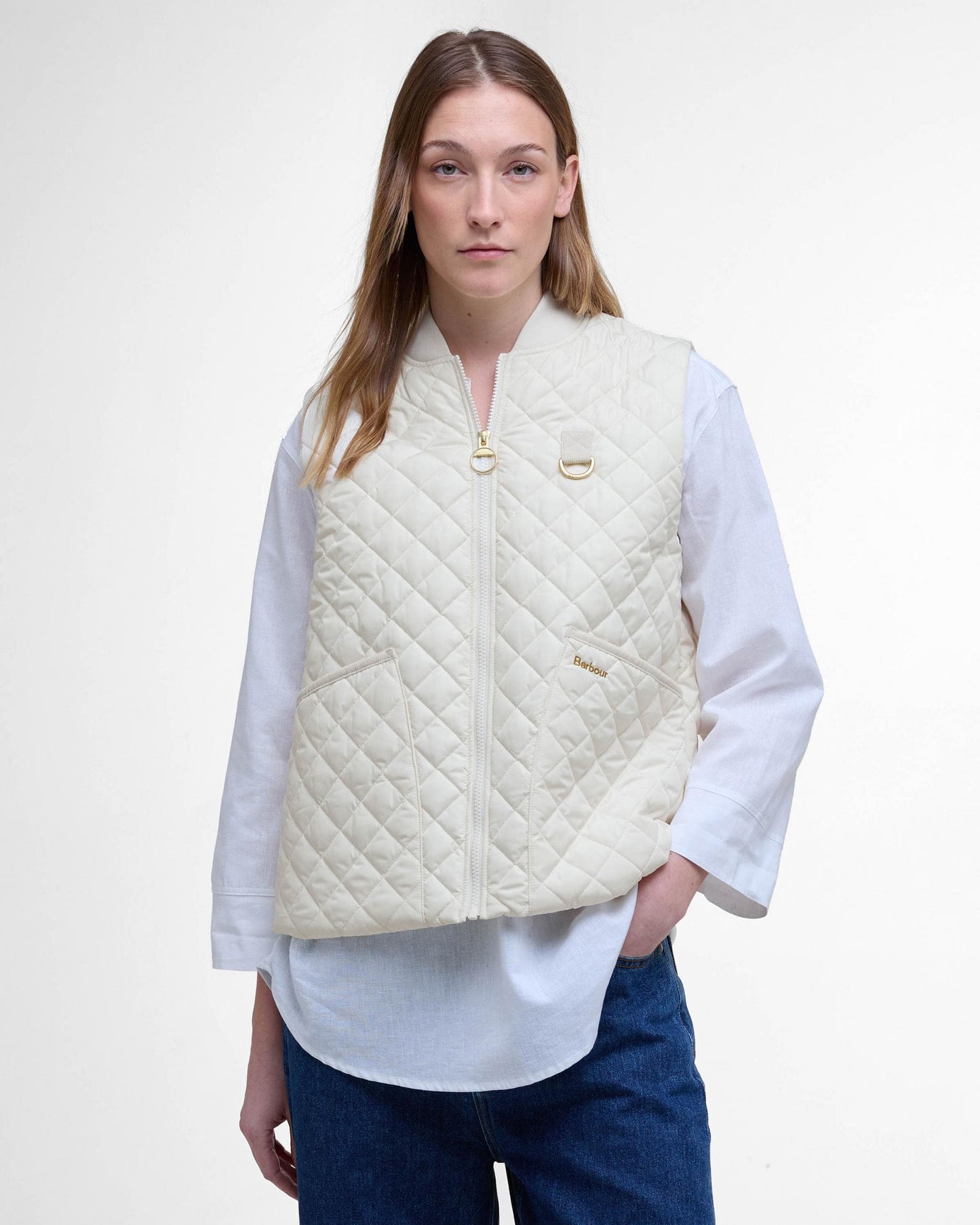 Barbour Rosalie Womens Gilet - Neutral