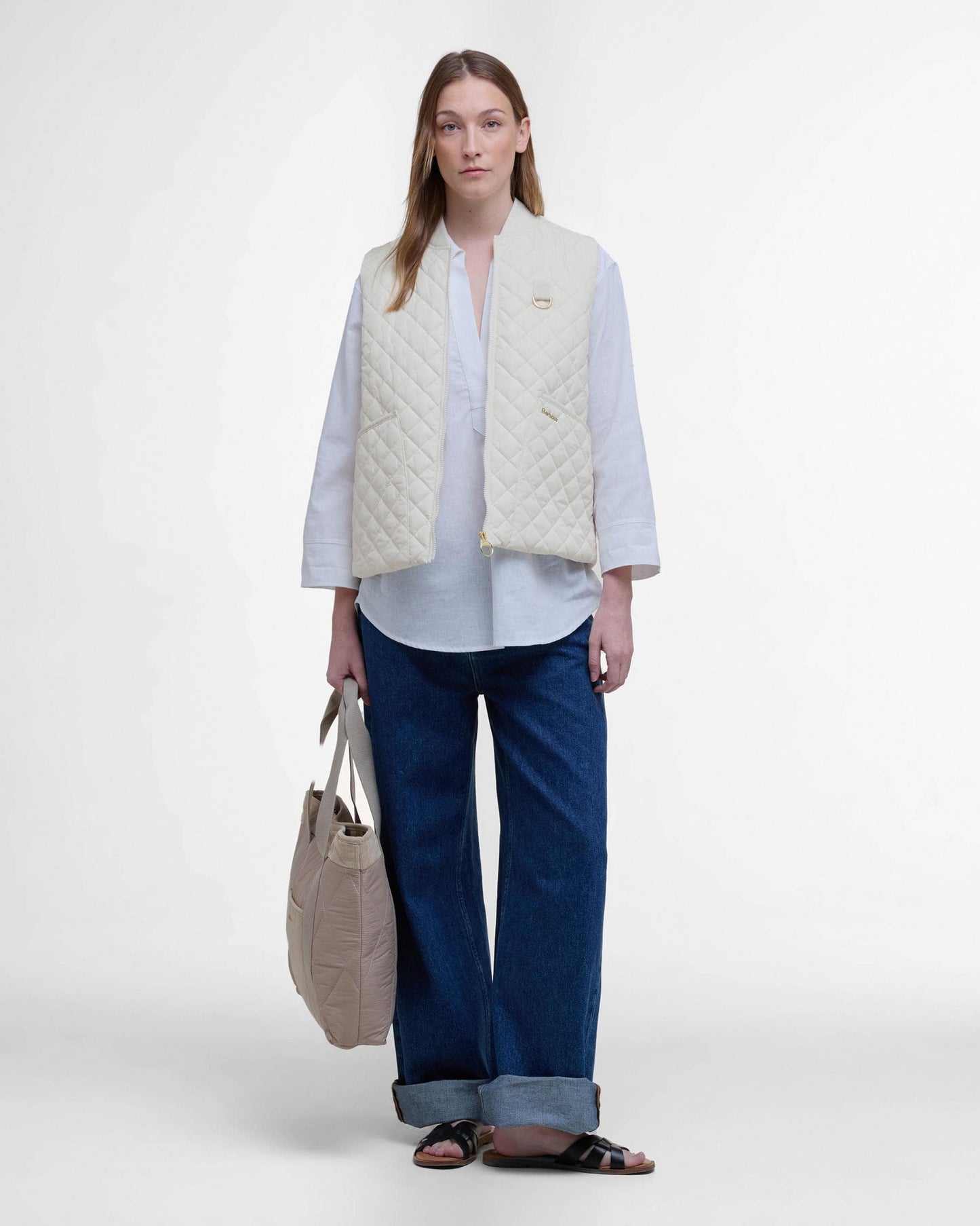Barbour Rosalie Womens Gilet - Neutral
