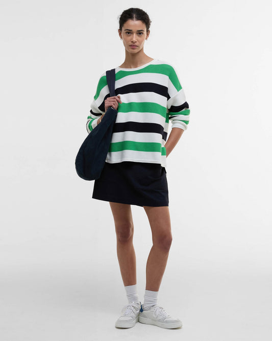 Barbour Marine Stripe Womens Knitted Jumper - Multi Stripe
