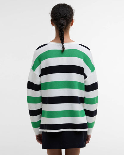 Barbour Marine Stripe Womens Knitted Jumper - Multi Stripe