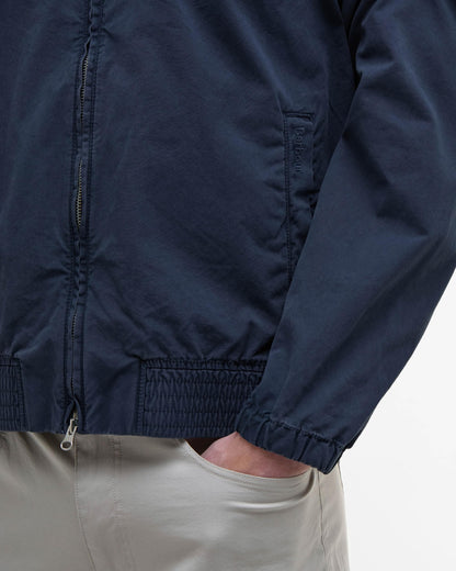 Barbour Royston Cotton Mens Casual Jacket - Dark Denim