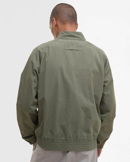 Barbour Royston Cotton Mens Casual Jacket - Light Moss