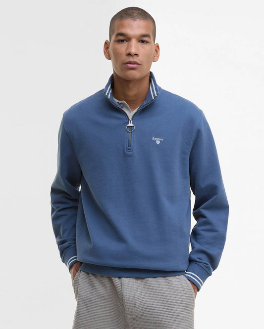Barbour Rosford Mens Half Zip Sweatshirt