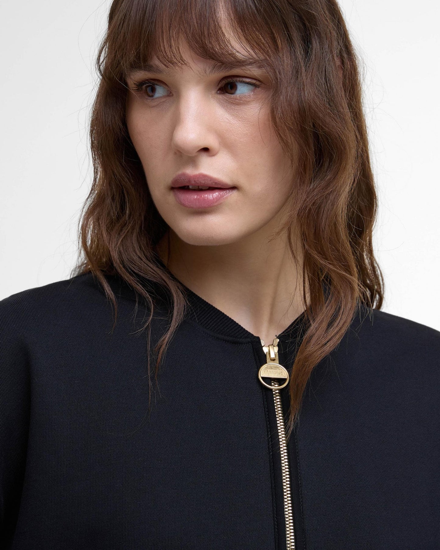 Barbour International Clara Womens Sweat Bomber Jacket
