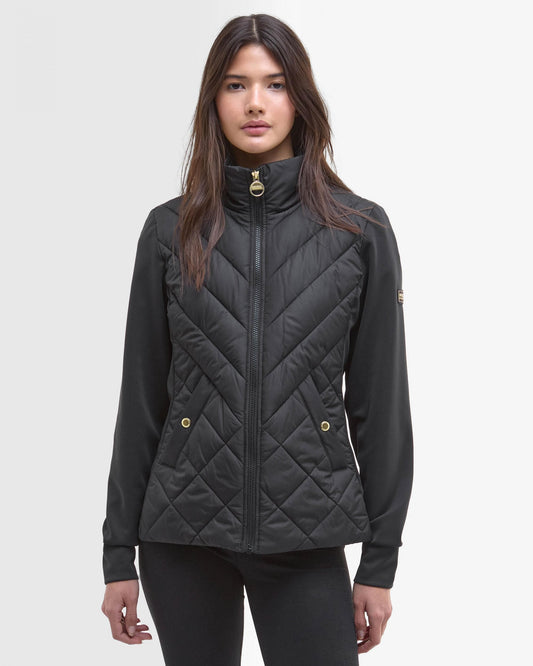 Barbour International Natalia Womens Quilted Hybrid Jacket