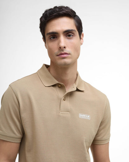 Barbour International Essential Short Sleeve Mens Polo - Trench