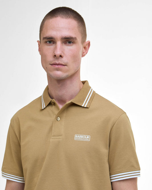 Barbour International Calibrated Mens Polo Shirt - Trench
