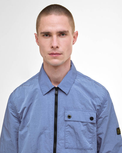 Barbour International Inline Mens Overshirt - Manor Blue