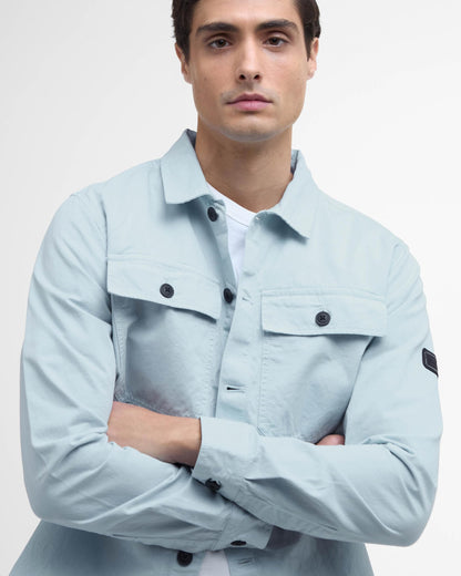 Barbour International Arlo Mens Overshirt - Heritage Blue
