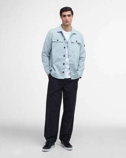 Barbour International Arlo Mens Overshirt - Heritage Blue