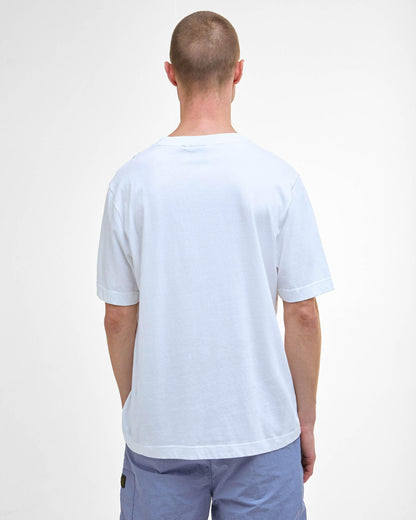 Barbour International Mass Mens Graphic T-Shirt - White