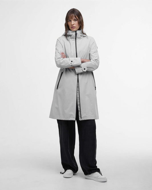 Barbour International Long Kyra Womens Waterproof Jacket