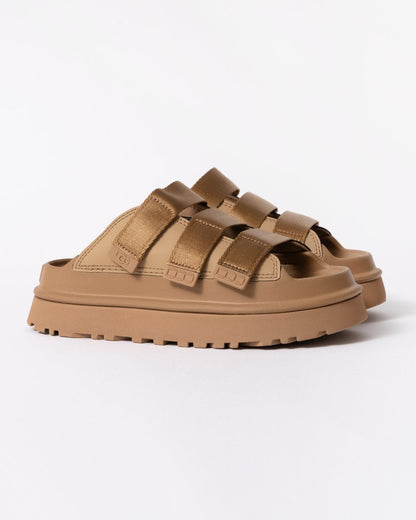 UGG Goldenglow Slide Womens Sandal - Dark Sand