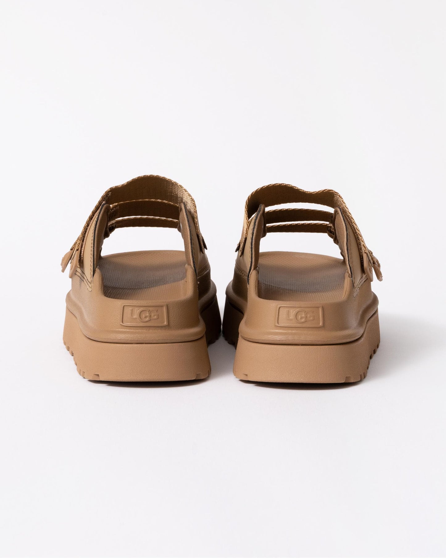 UGG Goldenglow Slide Womens Sandal - Dark Sand