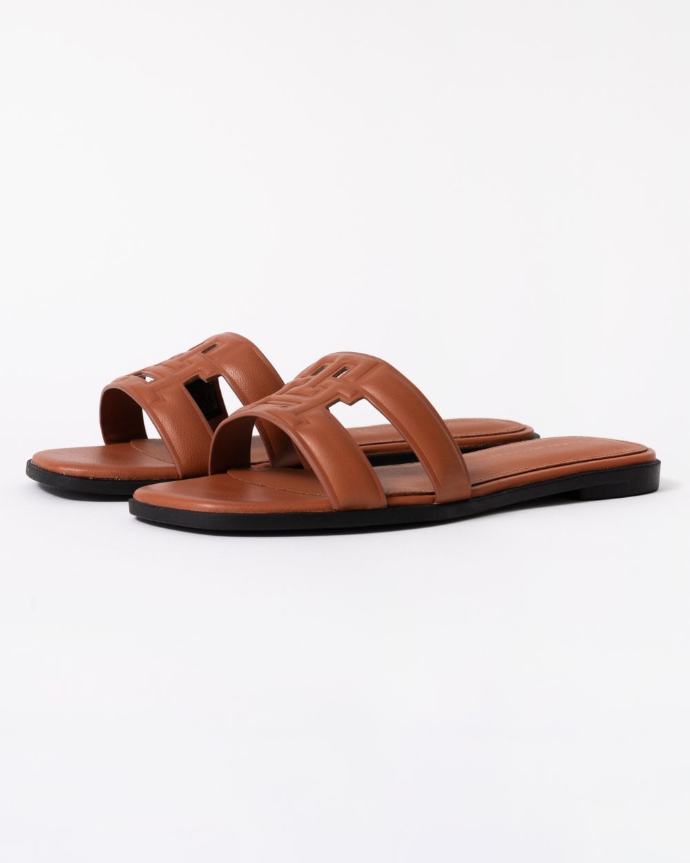 Tommy Hilfiger Logo Strap Womens Mule
