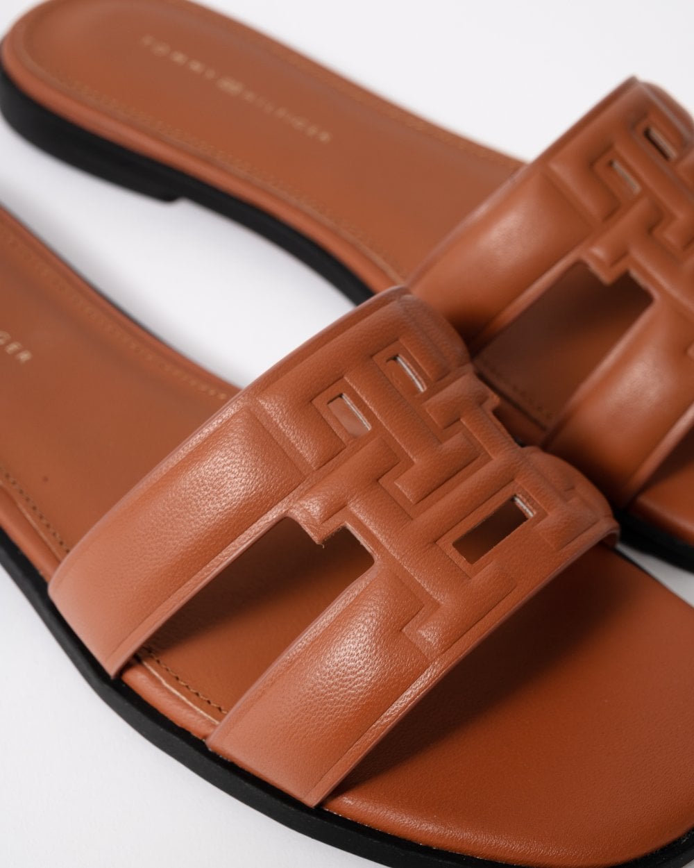 Tommy Hilfiger Logo Strap Womens Mule