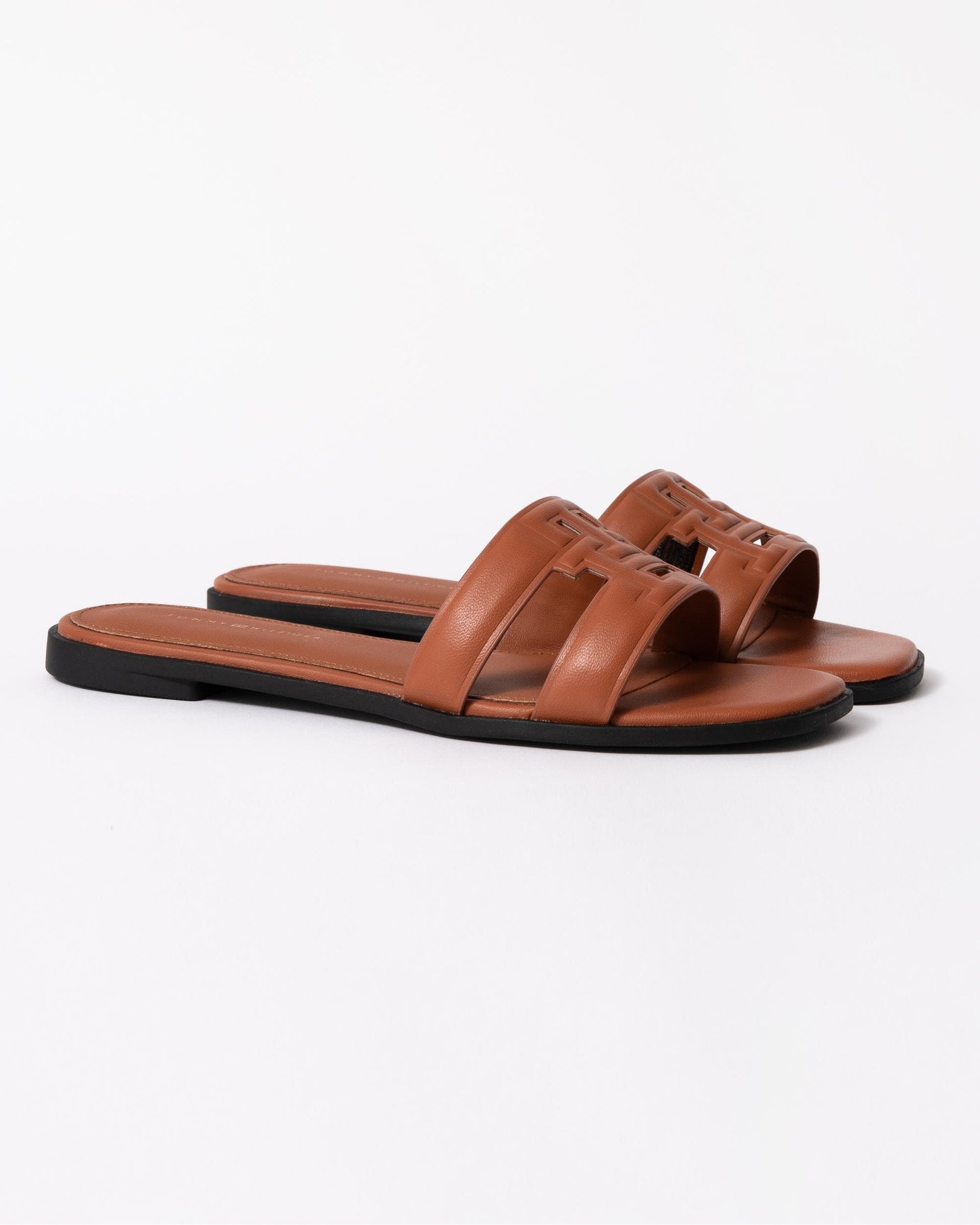 Tommy Hilfiger Logo Strap Womens Mule