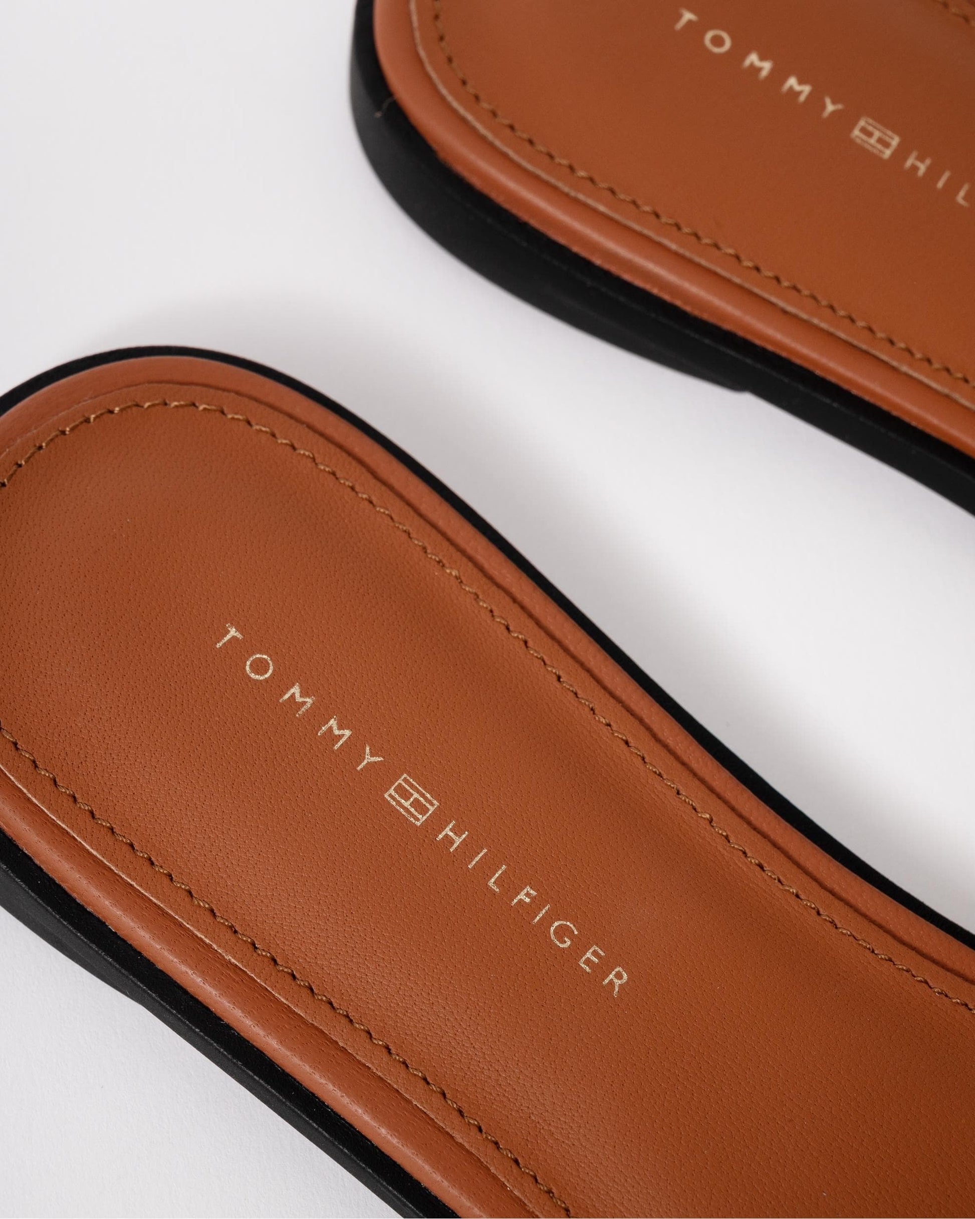 Tommy Hilfiger Logo Strap Womens Mule