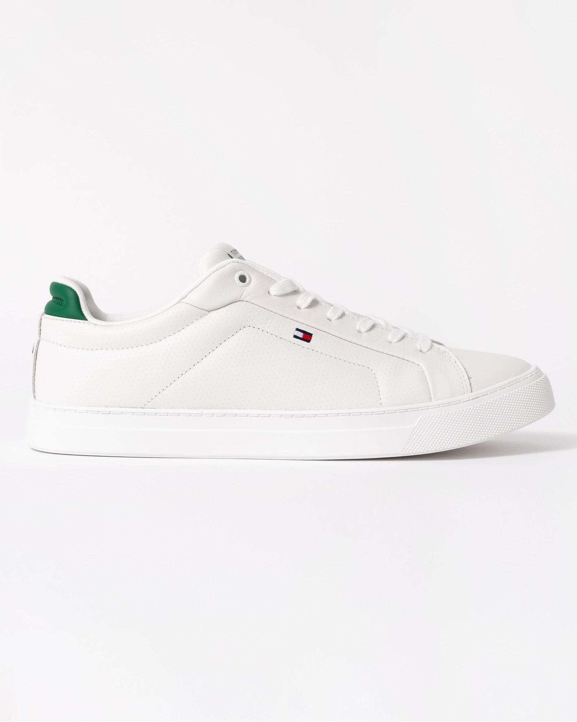 Tommy Hilfiger Icon Court Pin Perforated Mens Trainer